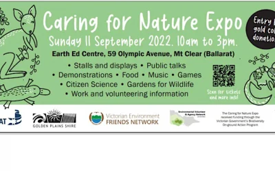 Nature Expo on Sunday September 11 2022 in Ballarat